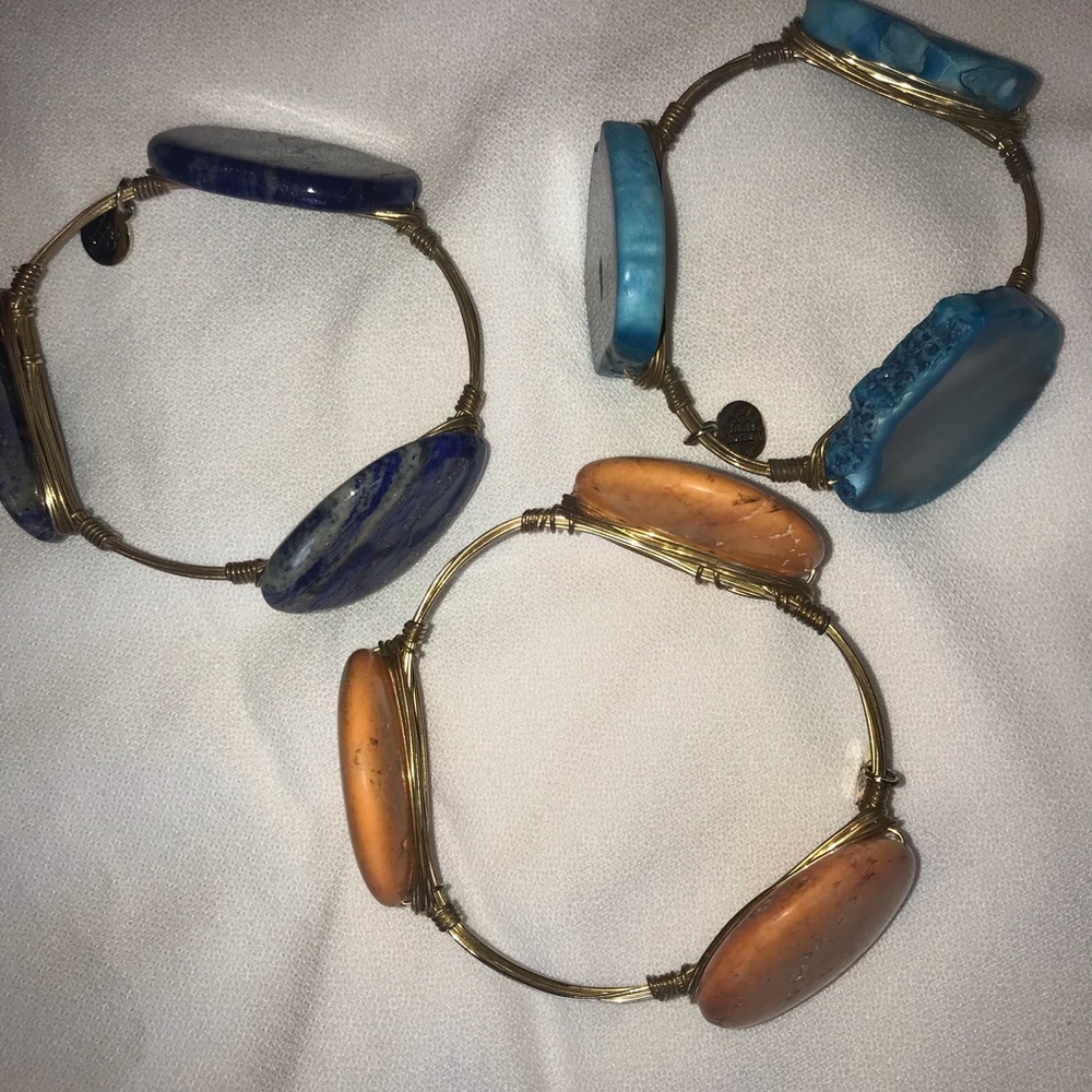 Bourbon and Bowties set of 3 bangles